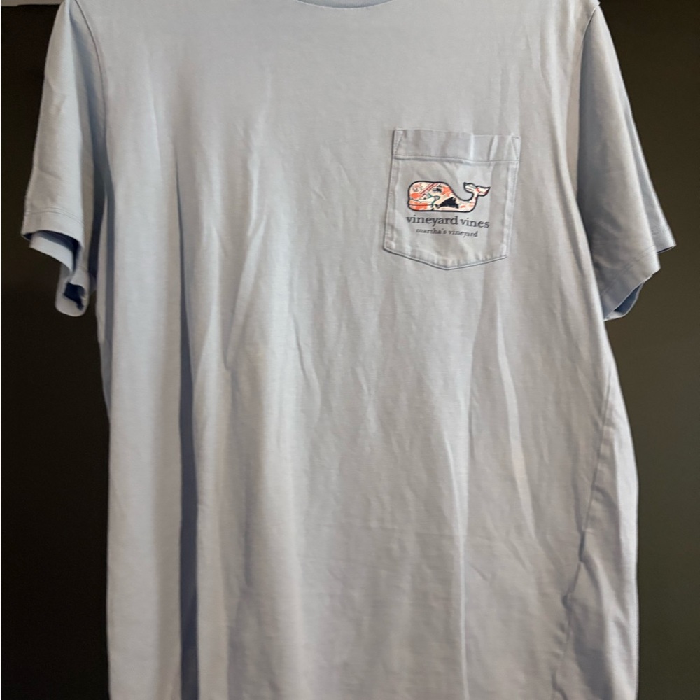 Vineyard Vines Womens's Sky Blue Short Sleeve Tee